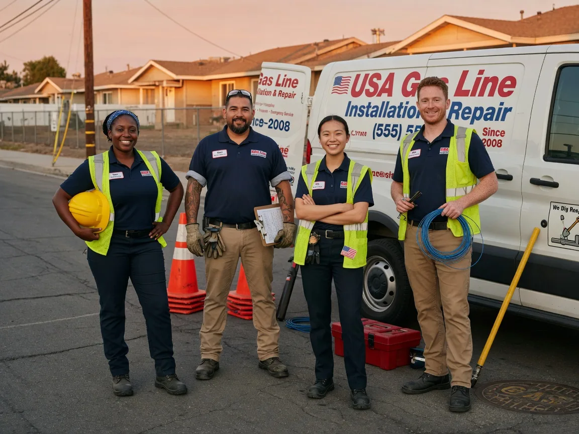 Gas Line Installation company in New Market, VA
